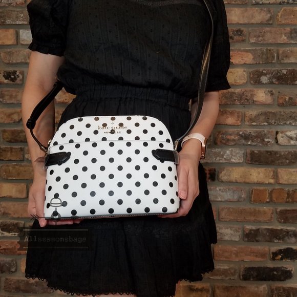 Kate Spade STACI Dot dot Small Dome Crossbody BAG - Picture 3 of 12